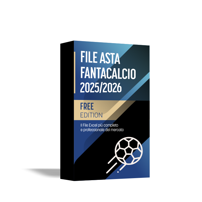 File Asta Fantacalcio excel 2025/2026 - Free Edition