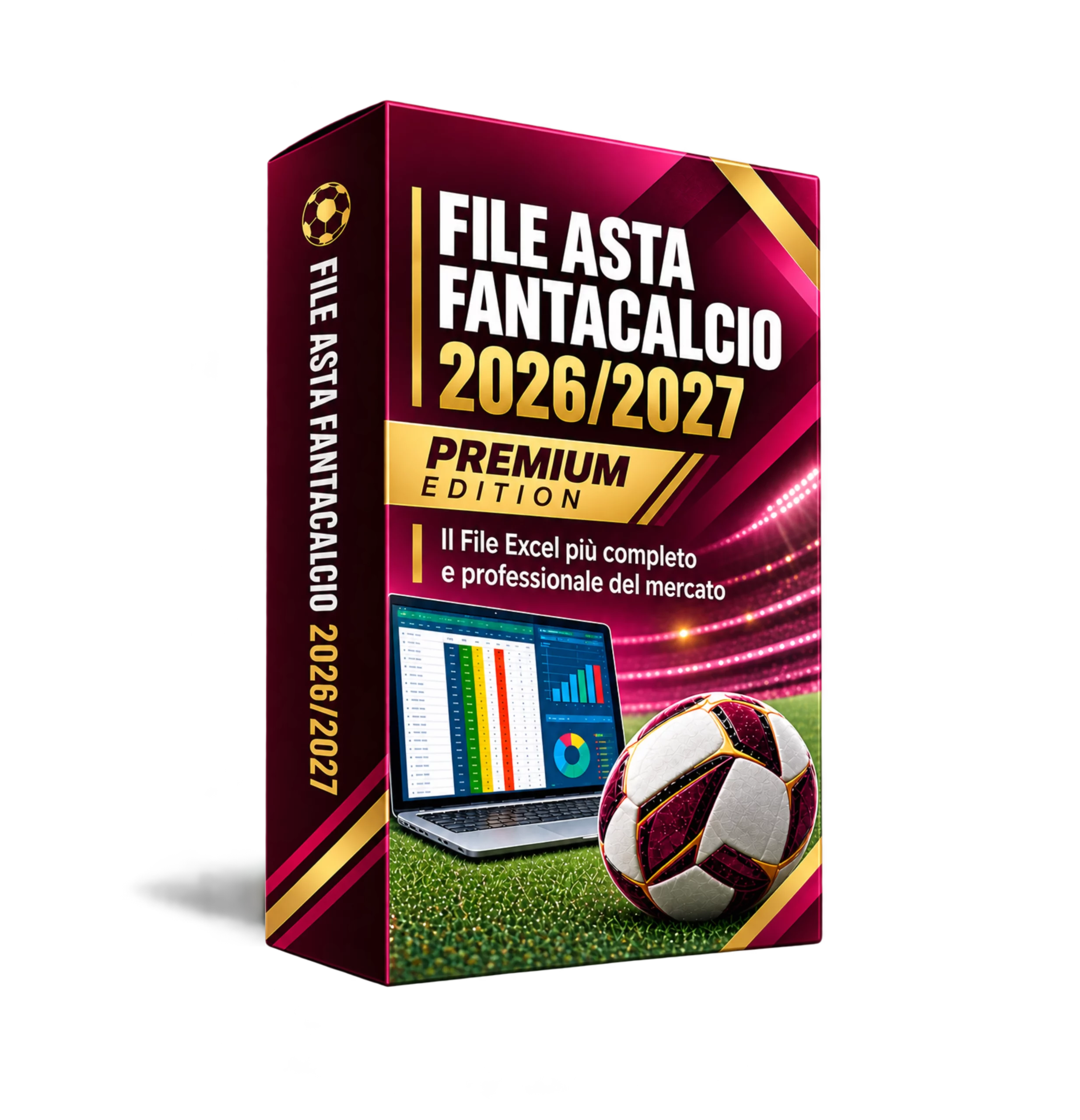 File Asta Fantacalcio Excel 2026-2027 Classic - Premium