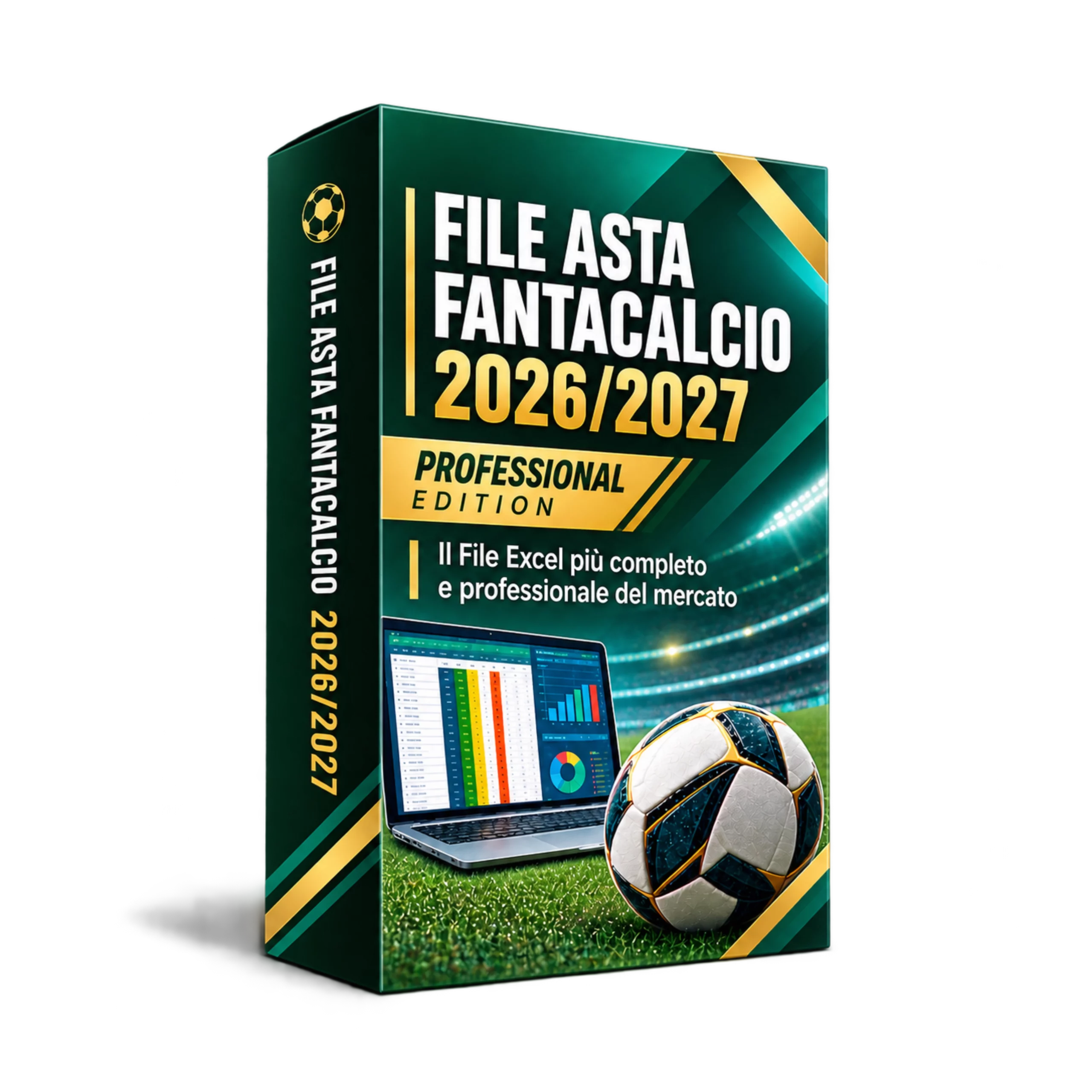 File Asta Fantacalcio Excel 2026-2027 Classic - Professional