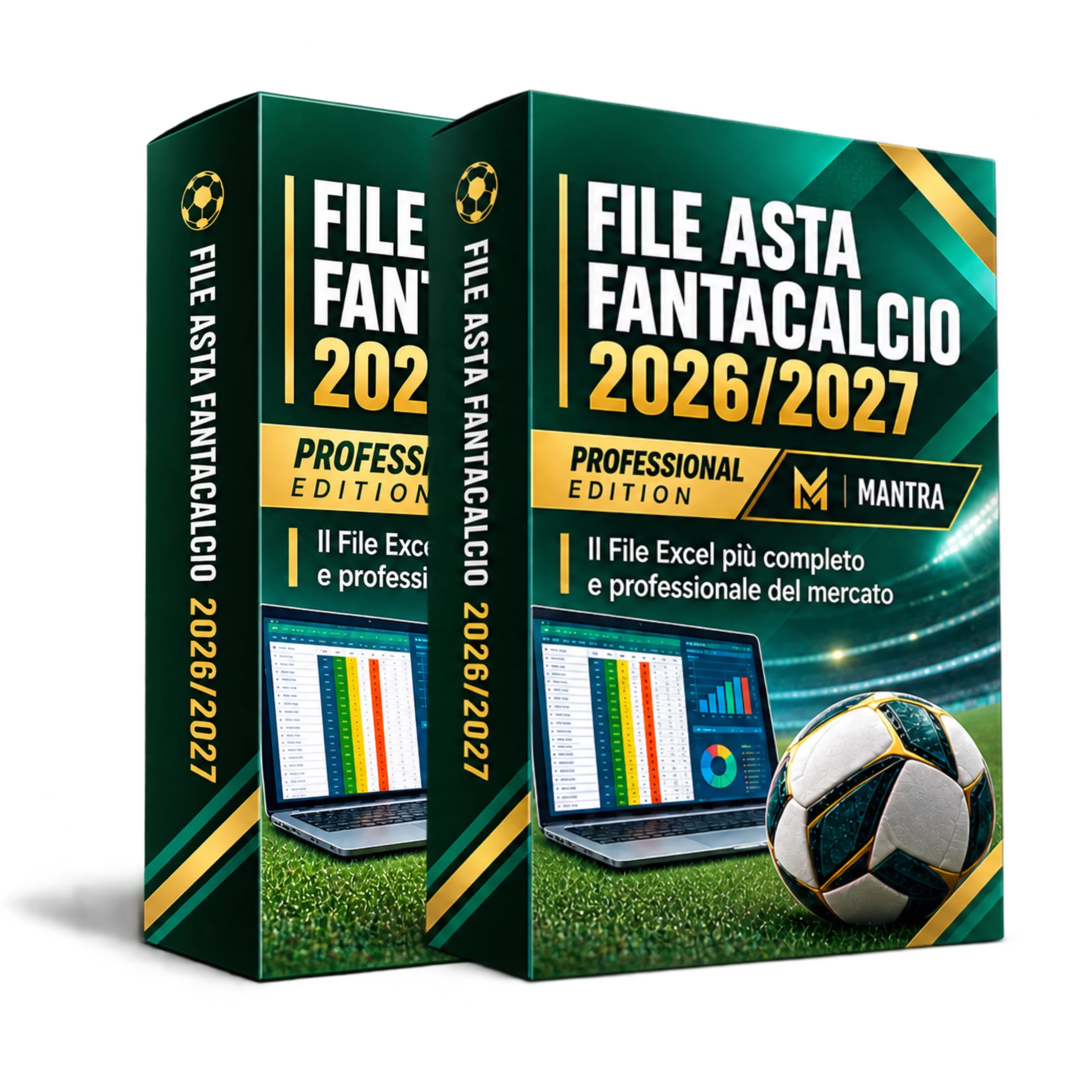 Bundle File Asta Fantacalcio Excel 2026-2027 Mantra e Classic - Professional