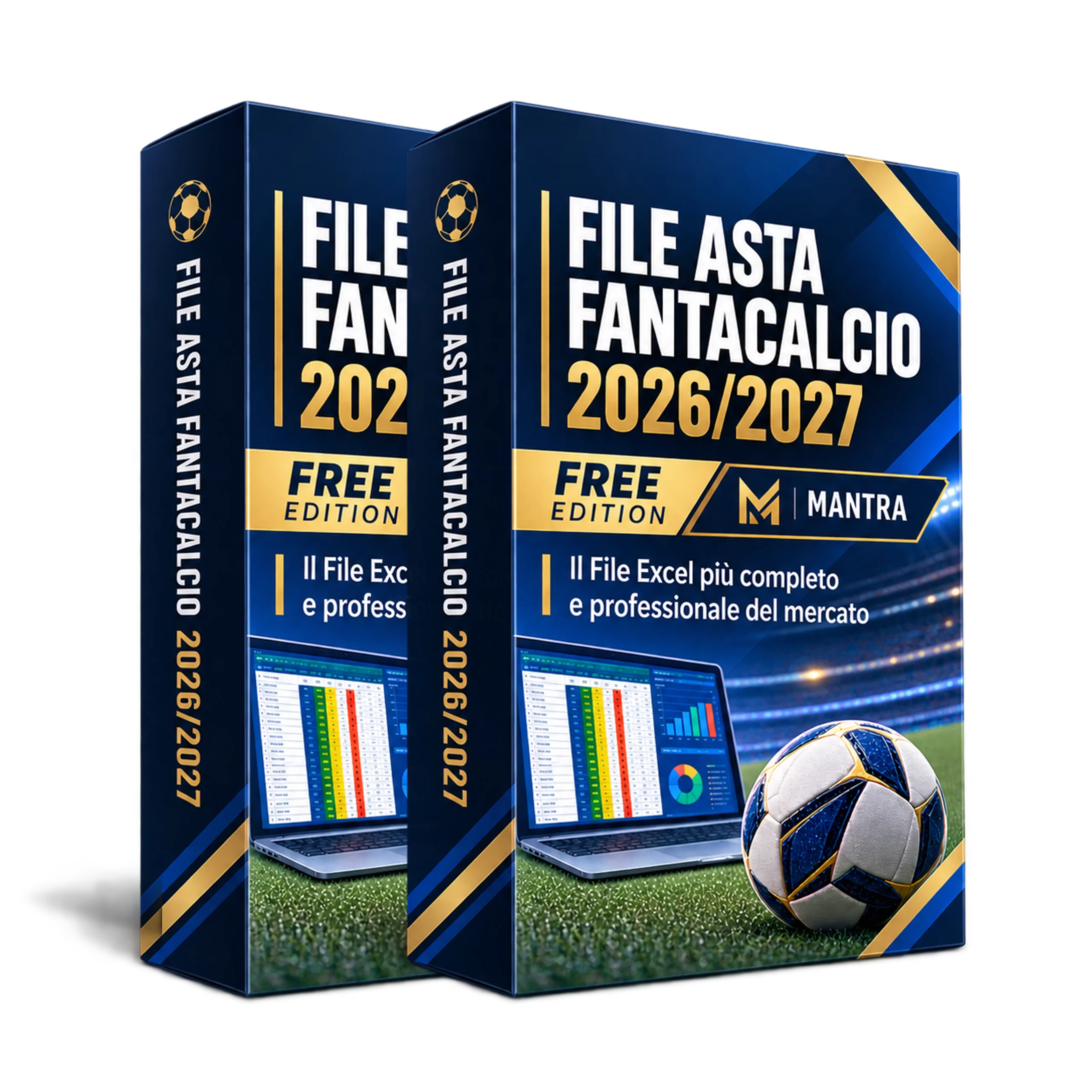 Bundle File Asta Fantacalcio Excel 2026-2027 Mantra e Classic - Free