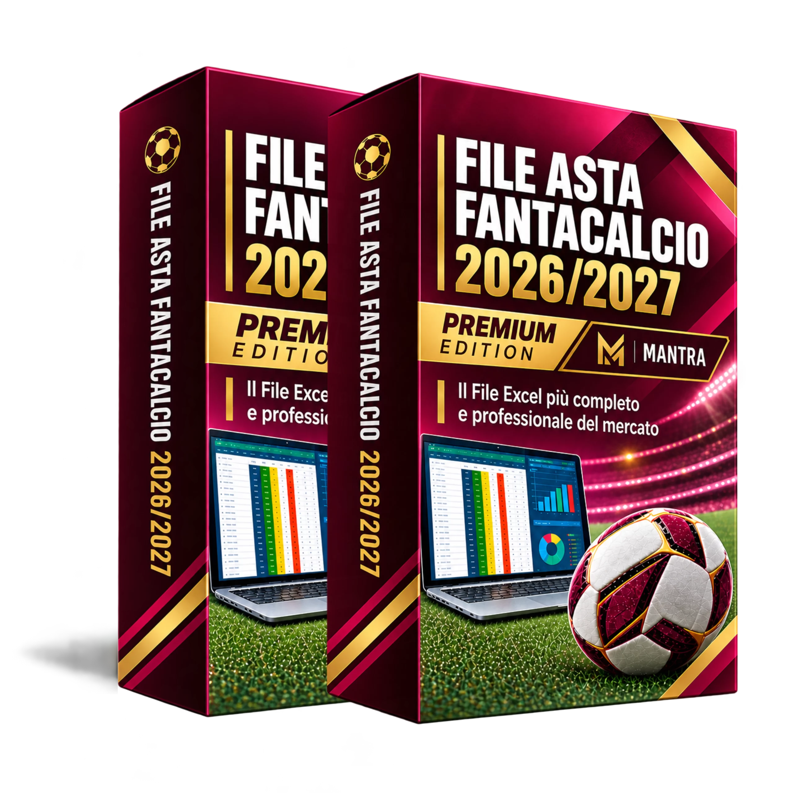 Bundle File Asta Fantacalcio Excel 2026-2027 Mantra e Classic - Premium